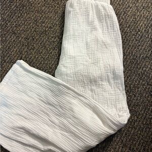 SHEIN White Straight Leg Pants